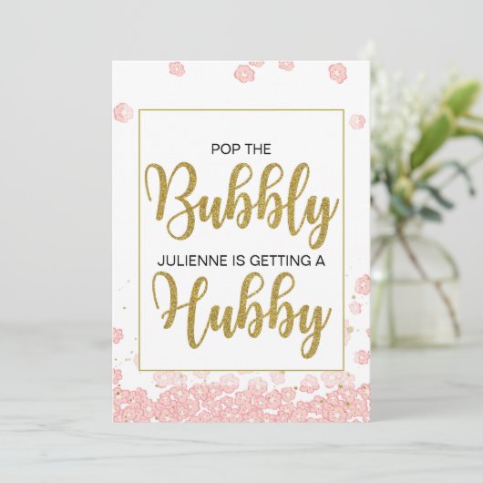 彼女ポップ・アートのが太ったサインを得ている泡立ち 招待状 (スタンド正面)