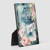 彼女ポップ・アートのが姓を変えているシャンパン フォトプラーク (側面)