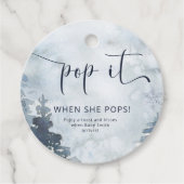 彼女ポップ・アートのが水彩林をポップするとき フェイバータグ (正面)