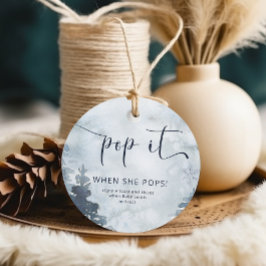 彼女ポップ・アートのが水彩林をポップするとき フェイバータグ