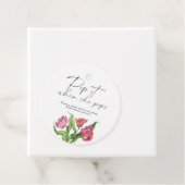 彼女ポップ・アートのが花束の花をポップすエレガントるとき フェイバータグ (インサイチュ)