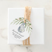 彼女ポップ・アートのが象の赤ちゃんシャワーをポップする時に フェイバータグ (インサイチュ)