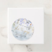 彼女ポップ・アートのが赤ちゃんシャワーメッセージカードをポップする冬 フェイバータグ (インサイチュ)