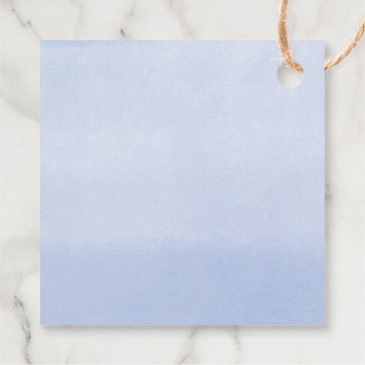 彼女ポップ・アートのが青いカボチャの秋のシャワーをポップするとき フェイバータグ (裏面)