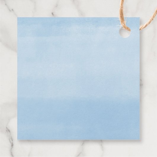 彼女ポップ・アートのが風船の緑をポップしたとき フェイバータグ (裏面)