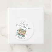 彼女ポップ・アートののポップだ！新しいチャプター赤ちゃんシャワー フェイバータグ (インサイチュ)