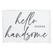 彼女モダンのモダン白黒贈与枕ケース 枕カバー (正面左)