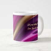 彼女モダンへの贈りやる気を起こさせる物 ジャンボコーヒーマグカップ (正面右)