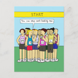 彼女ランニングのの食べ愛想 ポストカード