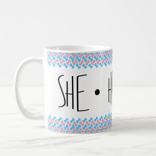 彼女代名詞(She/Her/Hers) コーヒーマグカップ (左)