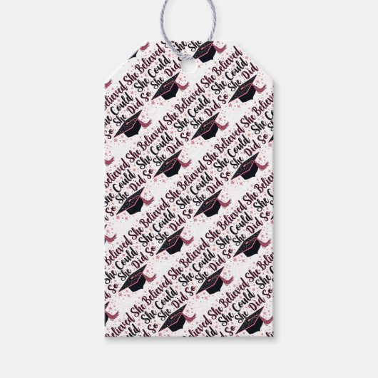 彼女信じはそうすることができた ギフトタグ (正面)