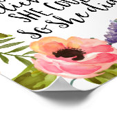 彼女信じはそうすることができた ポスター (角)