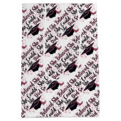 彼女信じはそうすることができた ミディアムペーパーバッグ (裏面)