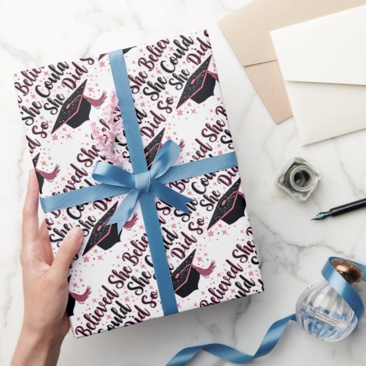 彼女信じはそうすることができた ラッピングペーパー (ギフト)