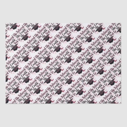 彼女信じはそうすることができた 薄葉紙 (正面)