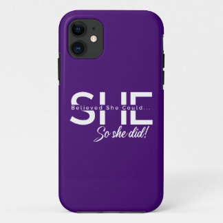 彼女信じはそうすることができた iPhone 11 ケース