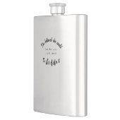 彼女信じはできるけれども、彼女はとても疲れていた フラスク (左)