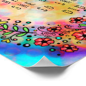 「彼女信じはできるだろう感動的」 ポスター (角)