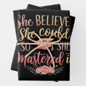 彼女信じはできるほどそれをマスターした ラッピングペーパーシート (インサイチュ)