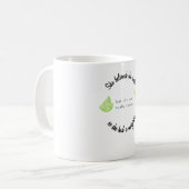 彼女信じはマルガリータを持っていた コーヒーマグカップ (正面左)