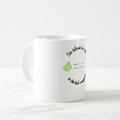 彼女信じはマルガリータを持っていた コーヒーマグカップ (正面左)