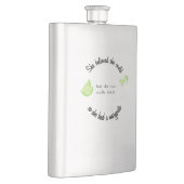 彼女信じはマルガリータを持っていた フラスク (右)