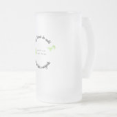 彼女信じはマルガリータを持っていた フロストグラスビールジョッキ (正面右)