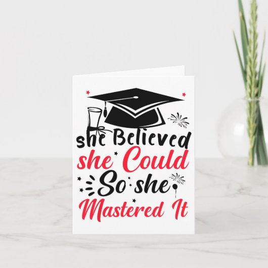 彼女信じは出来たのでマスターした カード (正面)