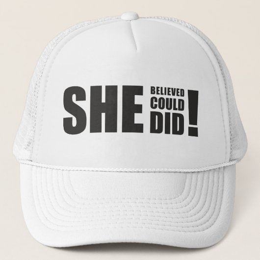 彼女信じは出来た! キャップ (正面)