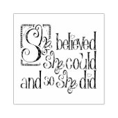 彼女信じは出来るだけ出来た ラバースタンプ (インプリント)