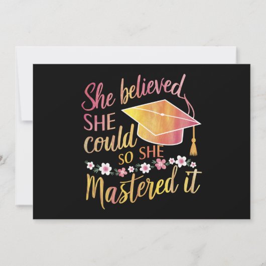 彼女信じは卒業をマスターすることができた シーズンカード (正面)