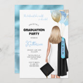 彼女信じは卒業を望んだ 招待状 (正面/裏面)