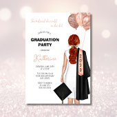 彼女信じは卒業式のパーティーを行った 招待状