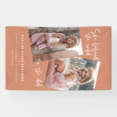 彼女信じは卒業式の晩餐会を行うことができた 横断幕 (横)