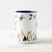 彼女信じは卒業式パーソナライズされたに合格した マグカップ (中央)