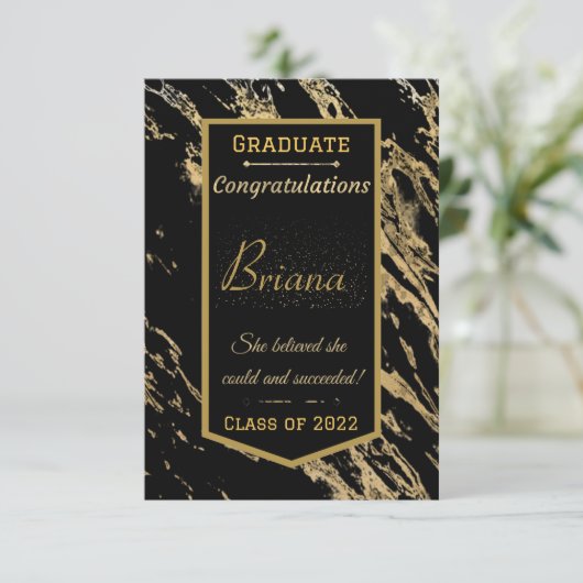 彼女信じは卒業証を得た 案内状 (スタンド正面)