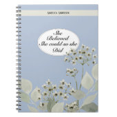 彼女信じは名を連れて行った ノートブック (正面)