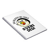 彼女信じは寿司がプリン前向きを食べた ノートブック (右側)