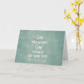 彼女信じは引用文した カード (黄色い花)