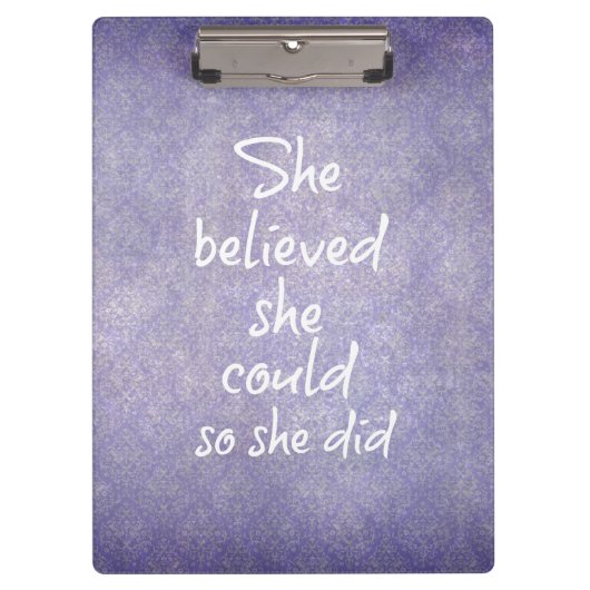 彼女信じは引用文した クリップボード (正面)