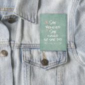 彼女信じは引用文した 缶バッジ (インサイチュ)