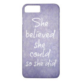 彼女信じは引用文した Case-Mate iPhoneケース (裏面)