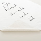 彼女信じは引用文でき感動的た シェルパブランケット (3/4)