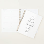 彼女信じは引用文でき感動的た プランナー手帳 (ディスプレー)