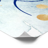 彼女信じは引用文の芸術を感動的学んだ ポスター (角)