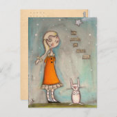 彼女信じは星を願って – ポストカード (正面/裏面)