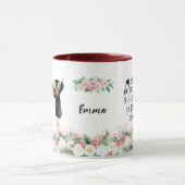 彼女信じは無理に卒業した マグカップ (中央)