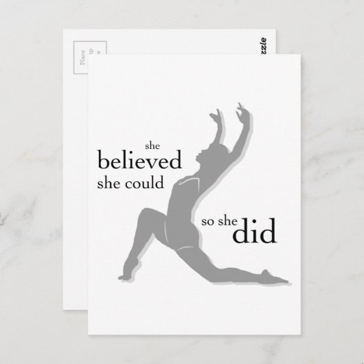 彼女信じは踊れた ポストカード (正面/裏面)