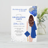 彼女信じは青い写真の卒業を得た 招待状 (スタンド正面)