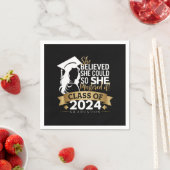 彼女信じは2024年にそれをマスターすることができた スタンダードカクテルナプキン (インサイチュ)